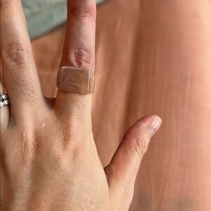 Free People Light Years Ring Light Lilac